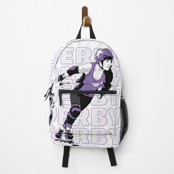 Item preview, Roller Derby Girl - Derby Background - Purple - Roller Derby designed and sold by Design Raptor.