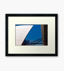 Sydney icons Framed Print