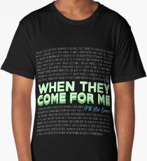 When They Come For Me - Linkin Park Long T-Shirt
