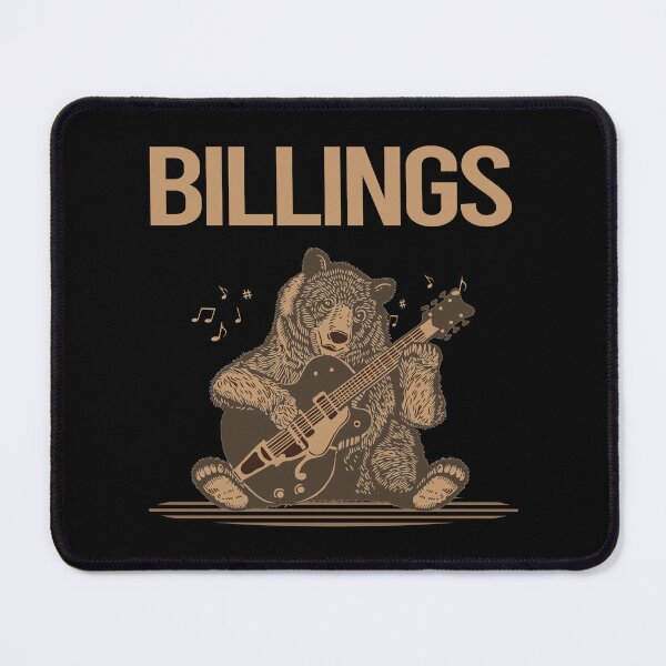 Item preview, Bear With Guitar Billings designed and sold by BloodMoneyTwit.
