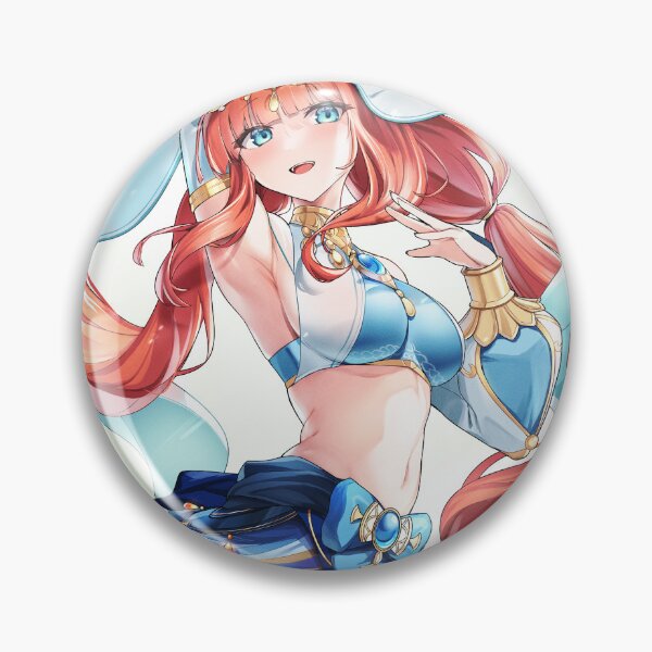 Item preview, Genshin Impact Nilou Waifu Poster designed and sold by pinkcee.