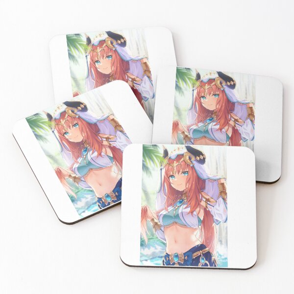 Item preview, Genshin Impact Nilou Anime Cute Poster designed and sold by pinkcee.