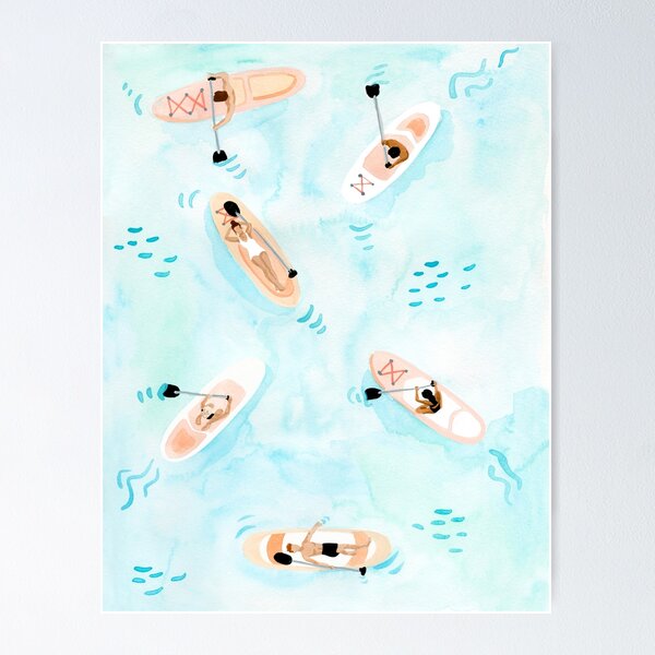 Item preview, Paddle Boarding designed and sold by Sabina Fenn.
