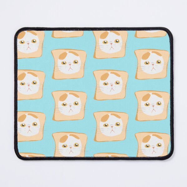 Item preview, Cute funny cat stuck in toast meme designed and sold by mangra.