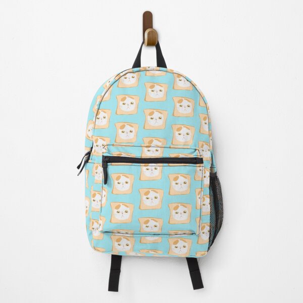 Item preview, Cute funny cat stuck in toast meme designed and sold by mangra.