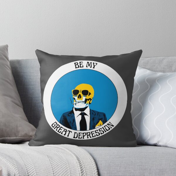 Item preview, Be My Great Depression Pop Art Skull designed and sold by PVSKI.