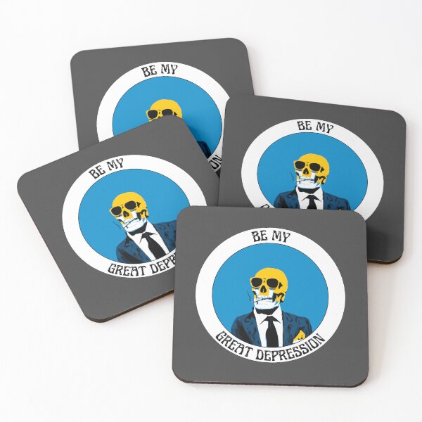 Artikelvorschau, Be My Great Depression Pop Art Skull entworfen und verkauft von PVSKI.