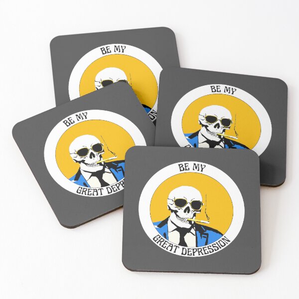Artikelvorschau, Be My Great Depression Pop Art Skull entworfen und verkauft von PVSKI.