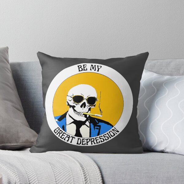 Item preview, Be My Great Depression Pop Art Skull designed and sold by PVSKI.