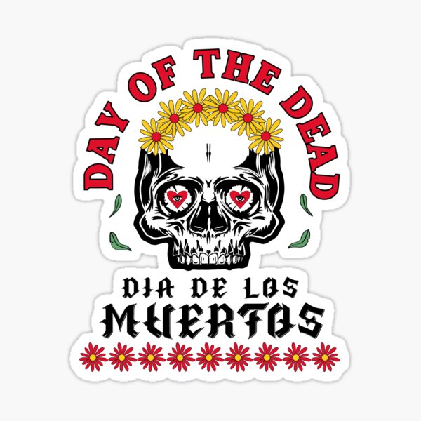 Item preview, day of the dead, Dia De Los Muertos,skull with flowers designed and sold by InnaMGraphic.