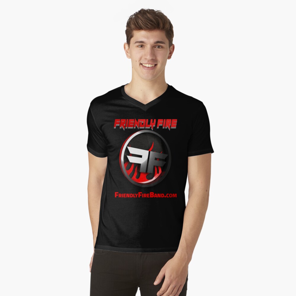 Item preview, V-Neck T-Shirt designed and sold by Regal-Music.