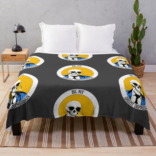 Artikelvorschau, Be My Great Depression Pop Art Skull entworfen und verkauft von PVSKI.