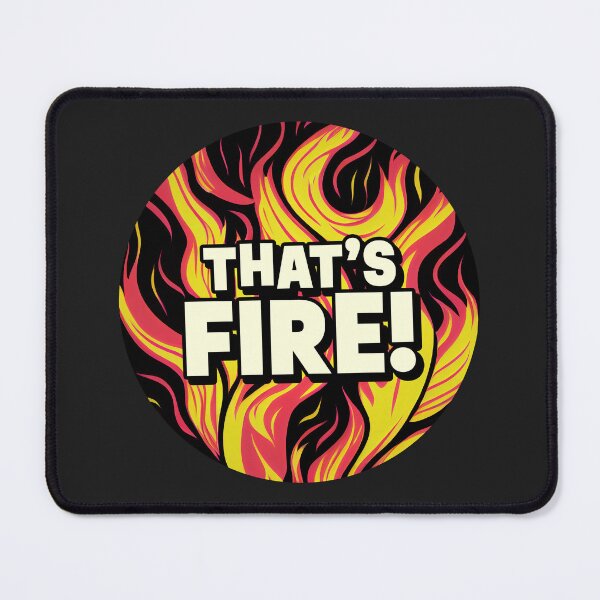 Item preview, That's Fire! || Abstract Fire Circle || Vector Art Flames designed and sold by MadSwellDesigns.