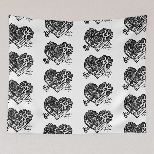 Item preview, The Heart is Not a Machine Drawing designed and sold by ZaryaKiqo.