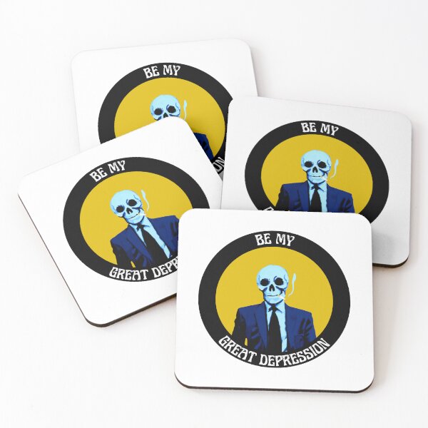 Artikelvorschau, Be My Great Depression Pop Art Skull entworfen und verkauft von PVSKI.
