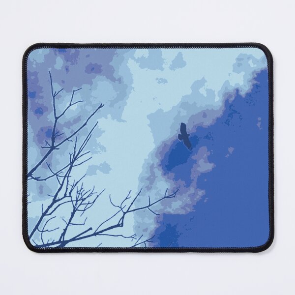 Item preview, Above the Trees in Blue designed and sold by SunshineWalker.