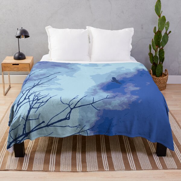 Item preview, Above the Trees in Blue designed and sold by SunshineWalker.