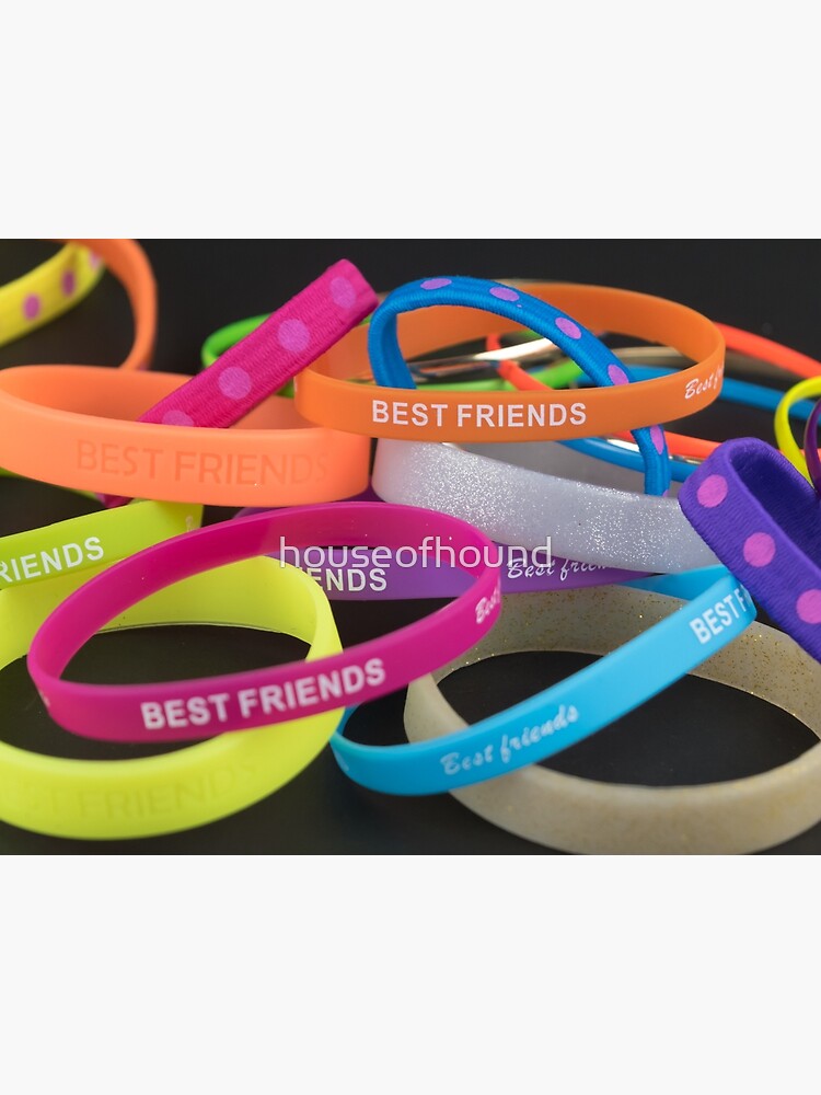 10pcs silicone bracelet children's men women mixed colors Friendship best  friends rubber wristband bangles | Wish