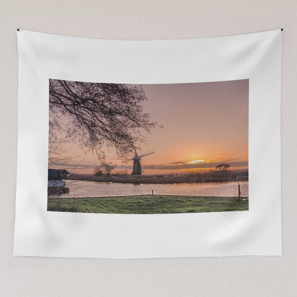 Item preview, Sunset at St Benet's Norfolk UK designed and sold by Jim Key.