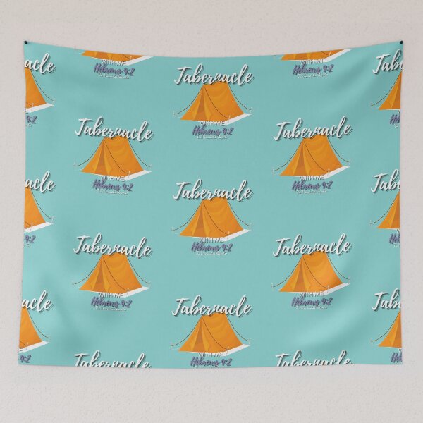 Item preview, Tabernacle with Me - Hebrews 9:2 - Aqua designed and sold by TheReporter1.