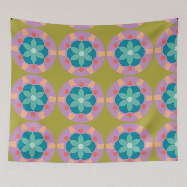 Item preview, Vintage Mediterranean Tile designed and sold by Lupita  Blu.
