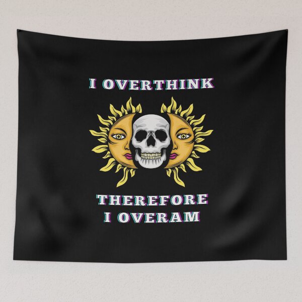Item preview, Overthinking designed and sold by SICK-SENSE.