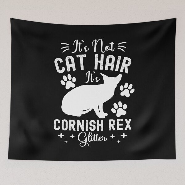 Item preview, It's Not Cat Hair It's Cornish Rex Glitter, Funny Cornish Rex Cat Owner Quotes, Cornish Rex Owner Gifts designed and sold by PRINTED ..