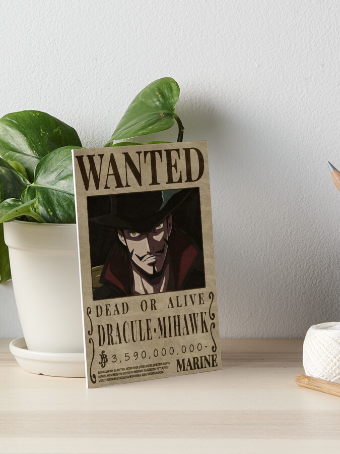 Colar do Dracule Mihawk - One Piece