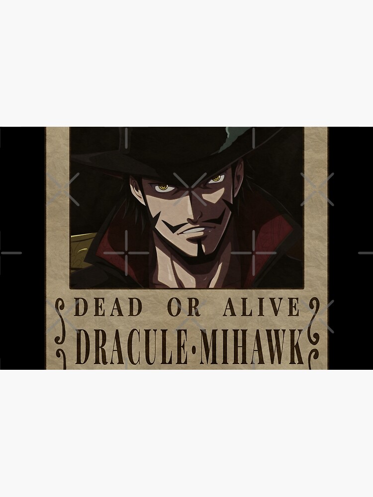 Colar do Dracule Mihawk - One Piece