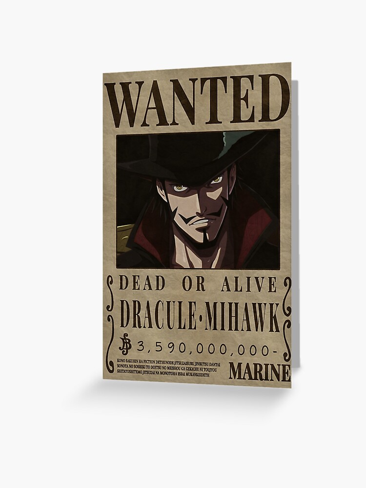 Colar Mihawk One Piece