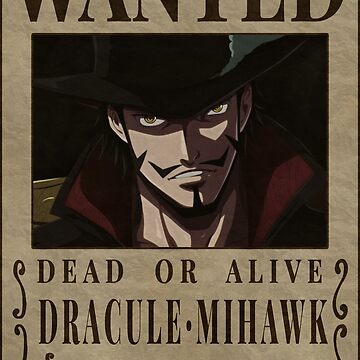 Colar do Dracule Mihawk - One Piece