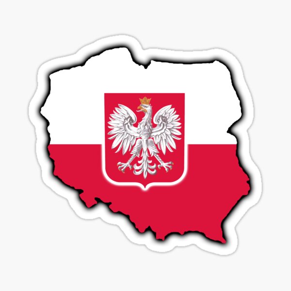 Artikel-Vorschau von Polen mit Wappen, designt und verkauft von Frogpen.
