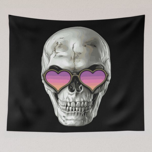 Item preview, Love skull designed and sold by drizzd.