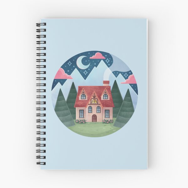 Item preview, Enchanted Cottage in the Mountains designed and sold by HeySpiritAnimal.