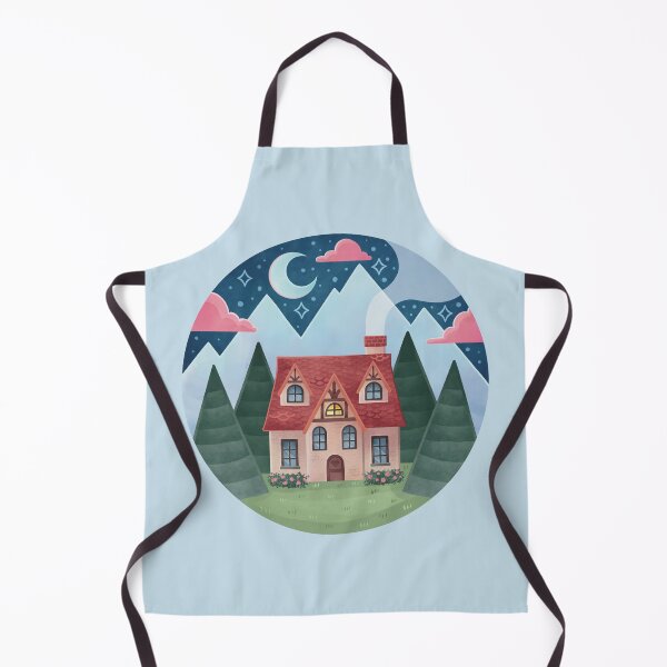 Item preview, Enchanted Cottage in the Mountains designed and sold by HeySpiritAnimal.