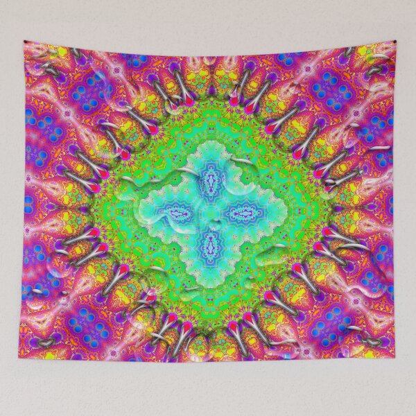 Item preview, ABSTRACT WATERDROP RAINBOW DREAMING PAINTING. designed and sold by Ralek.