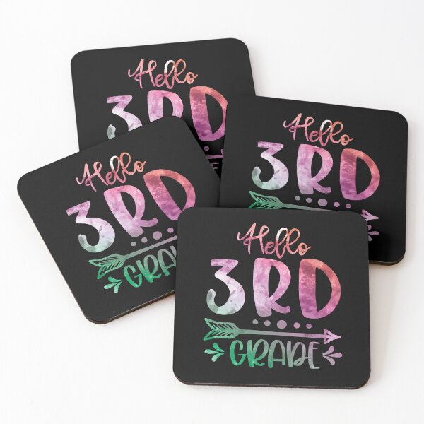 Item preview, Hello third grade. 3rd grade. designed and sold by FallInLoveCo.