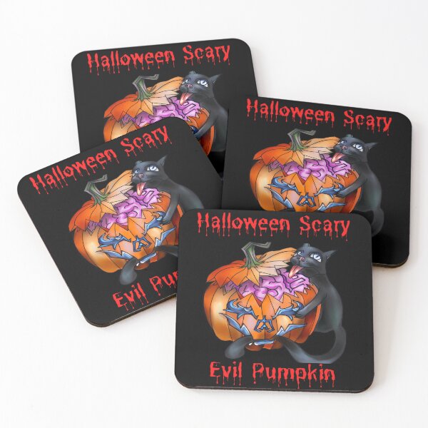 Item preview, Halloween Scary Evil Pumpkin designed and sold by Kuki-shop.