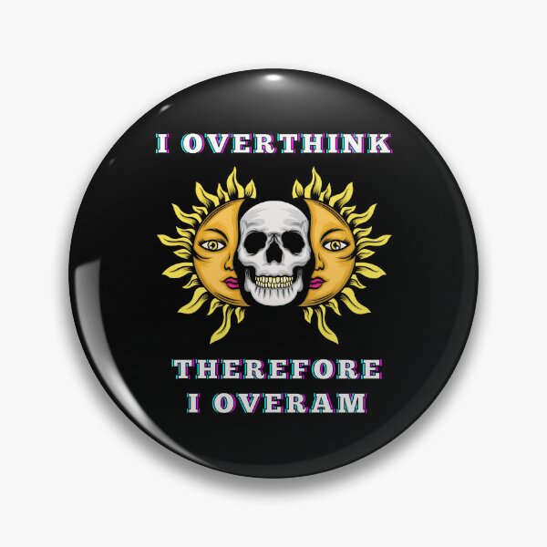 Item preview, Overthinking designed and sold by SICK-SENSE.