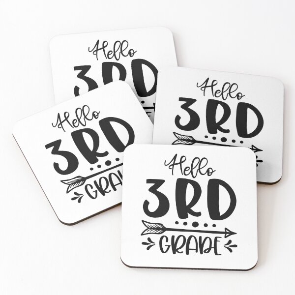Item preview, Hello third grade. 3rd grade. designed and sold by FallInLoveCo.