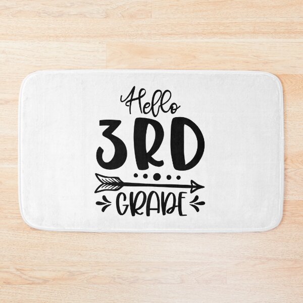 Item preview, Hello third grade. 3rd grade. designed and sold by FallInLoveCo.