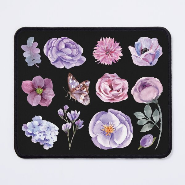 Item preview, Purple and Pink Flowers designed and sold by Alicia Chee.