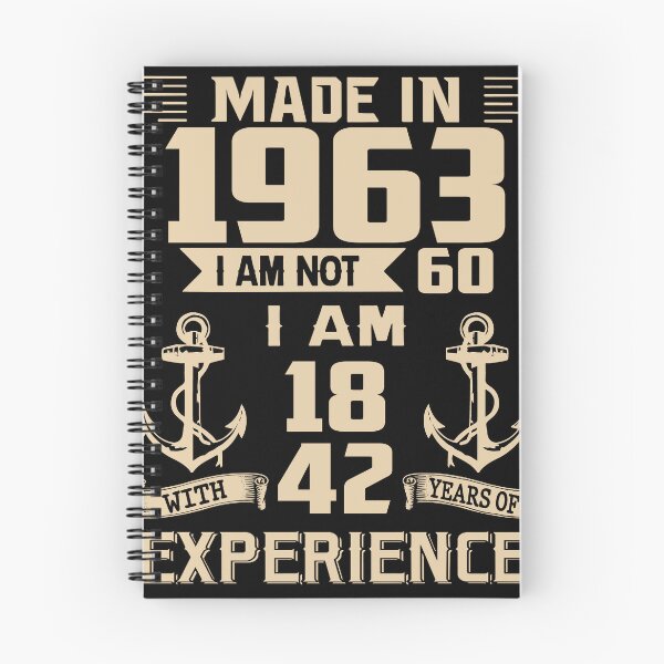 Item preview, Anchor Made In 1963 60th Birthday 60 Years Old designed and sold by AperAmyiah.