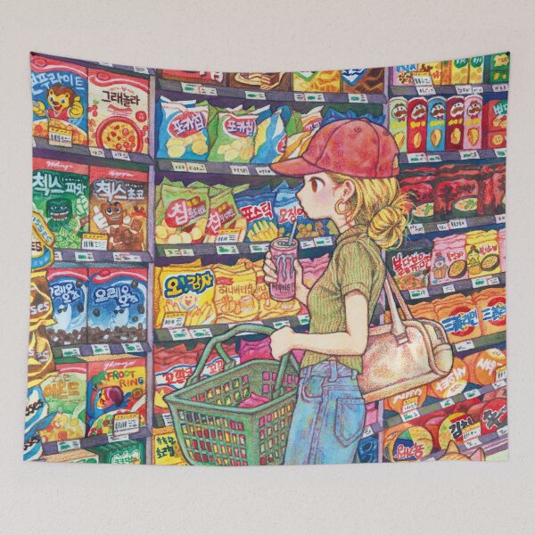 Item preview, supermarket designed and sold by rowonart.