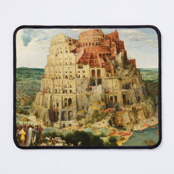 Item preview, Pieter Bruegel the Elder "The Tower of Babel (Vienna)" designed and sold by Alexandra Dahl.