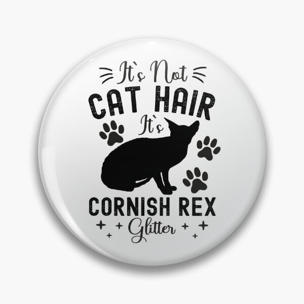 Item preview, It's Not Cat Hair It's Cornish Rex Glitter, Funny Cornish Rex Cat Owner Quotes, Cornish Rex Owner Gifts designed and sold by PRINTED ..