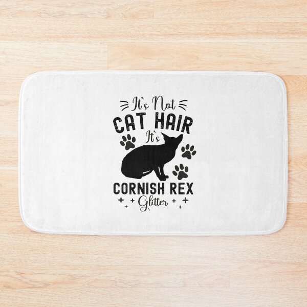 Artikelvorschau, Es ist kein Katzenhaar, es ist Cornish Rex Glitter, lustige Cornish Rex Katzenbesitzer-Zitate, Cornish Rex Besitzer-Geschenke entworfen und verkauft von PRINTED ..