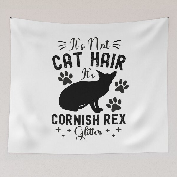 Item preview, It's Not Cat Hair It's Cornish Rex Glitter, Funny Cornish Rex Cat Owner Quotes, Cornish Rex Owner Gifts designed and sold by PRINTED ..