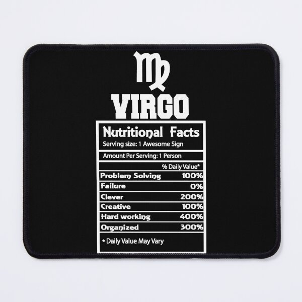 Item preview, Virgo Nutrition Facts designed and sold by GuwdTCo.