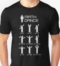 Mathe-Tanz ... weiße Ausgabe Slim Fit T-Shirt